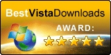 5 stars on Best Vista Downloads