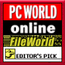 Editor's Pick on PC World Magazine's FileWorld